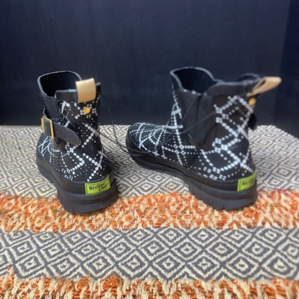 Western Chief Chelsea Rubber Boots Woman's Size 7 NWOT - Picture 10 of 13